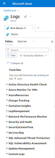 Microsoft Azure-Logs Demo